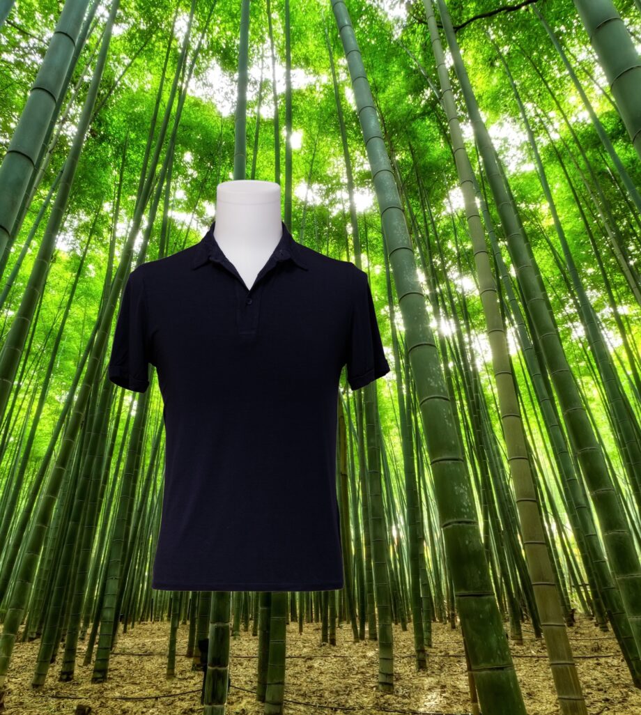 filo.sofia JU3 dark blue_polo t-shirt Bamboo
