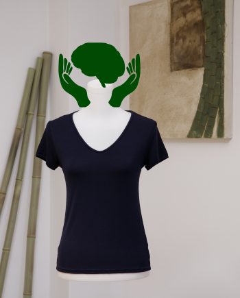 t-shirt in Bamboo Made in Italy