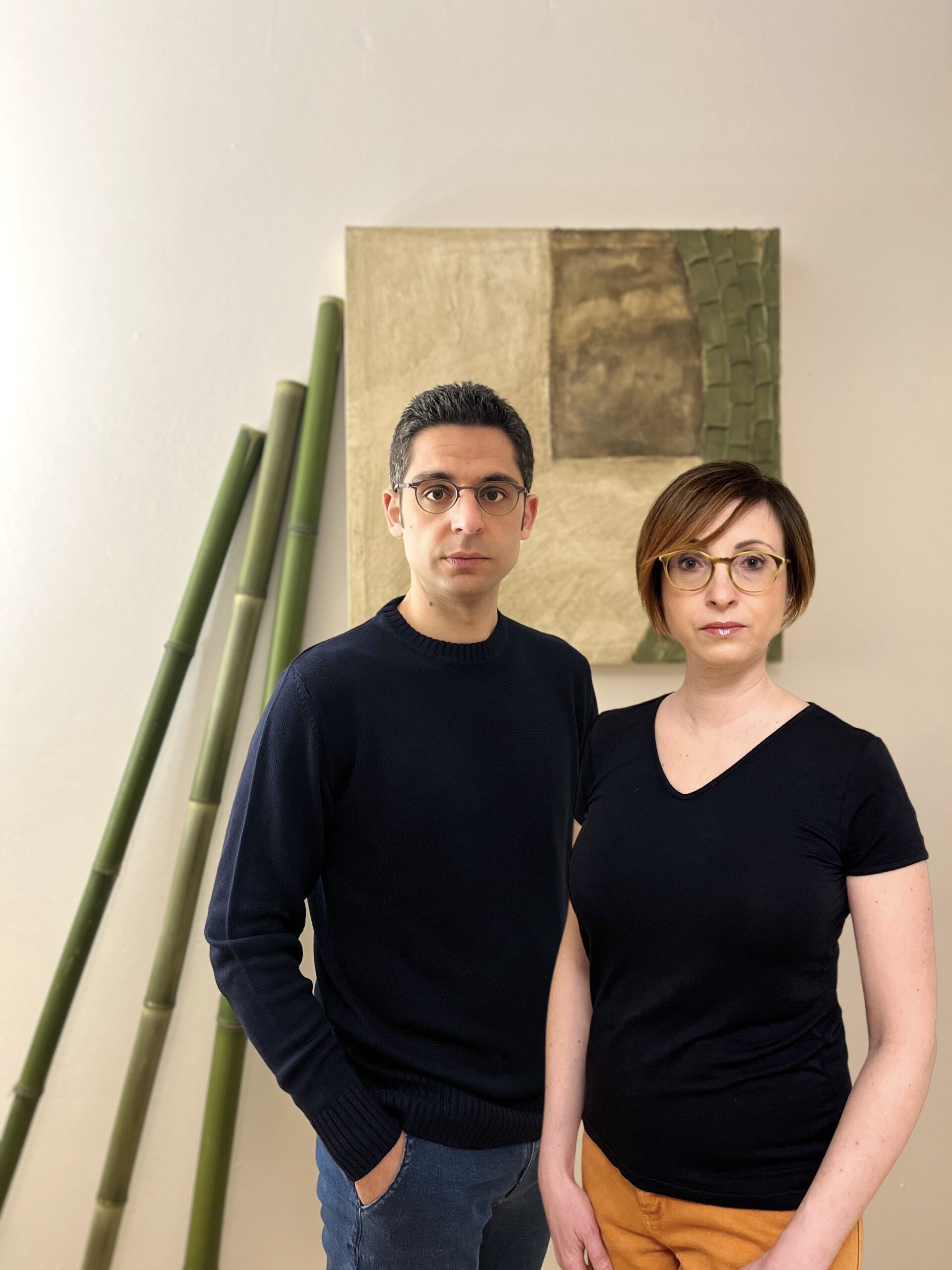 Andrea Corrado e Maria Giulia Accolti Gil fondatori del marchio filo.sofia